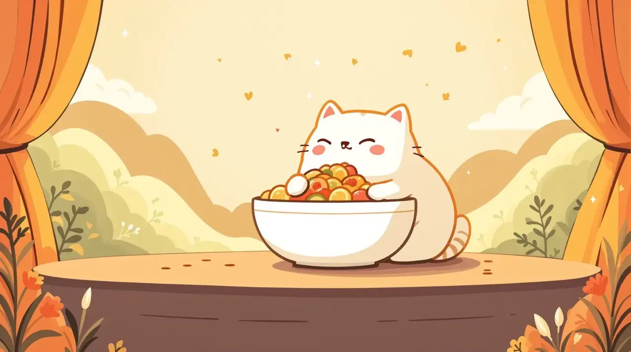 猫咪大胃王