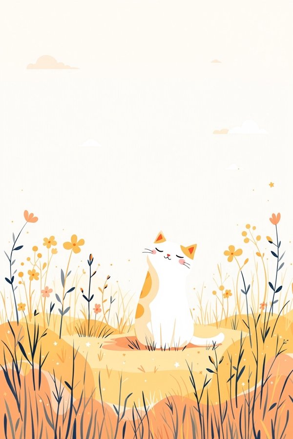 暖风与猫
